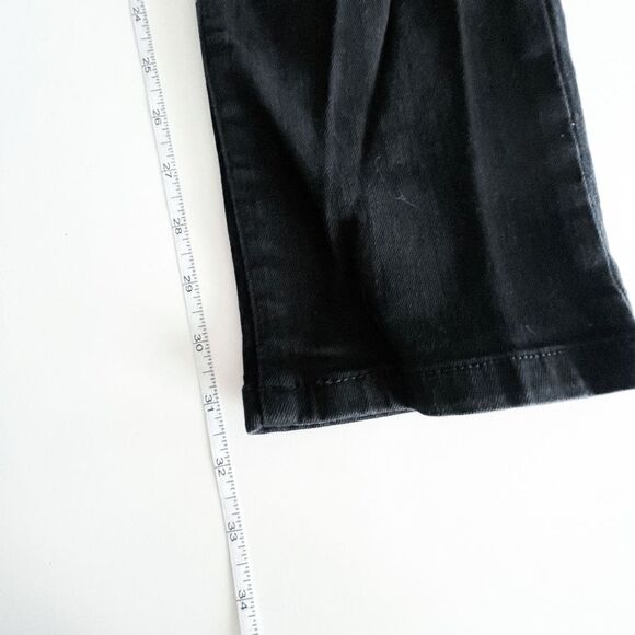 Topman Men's Slim Denim Jeans Black Classic High Rise Size 32x34 - Picture 9 of 10